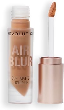 Revolution, Air Blur Matte Liquid Lipstick, Long-Lasting Lip Colour, Face Makeup, Vegan & Cruelty-Free, Cool Natural Nude, 3.5ml