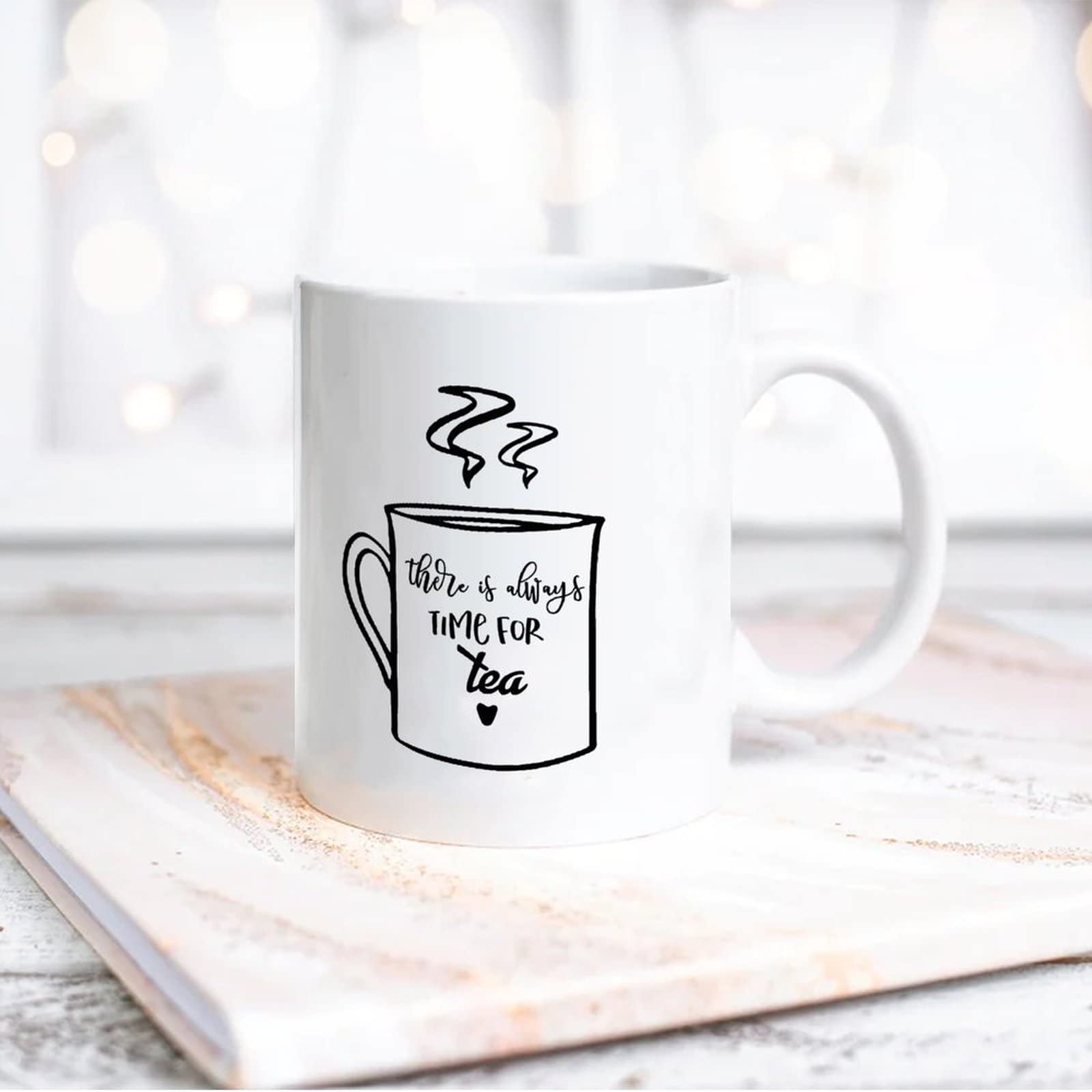 Tazza In Ceramica Bianca 200ml - Forma Dritta, Semplice Ed Elegante. Perfetta Per Tè, Caffè, Come Tazza Per Spazzolini O Per Candele. Uso Versatile. - 4
