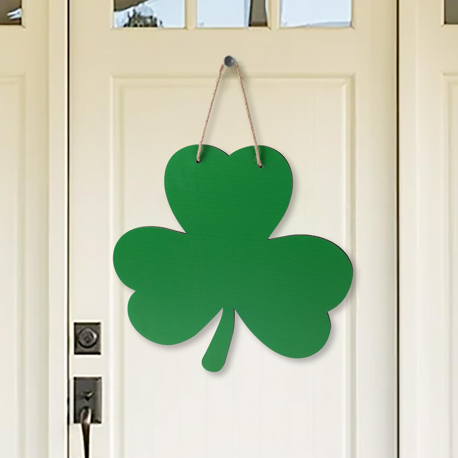 Amazon.com: St Patricks Day Door Decorations Wooden Shamrock