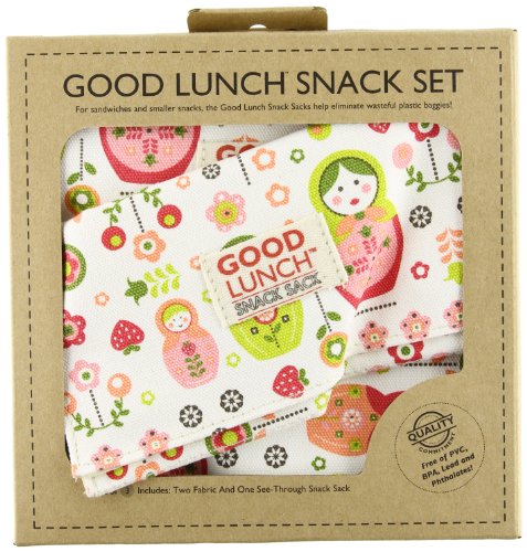 Sugarbooger Good Lunch Snack Set, Matryoshka Doll