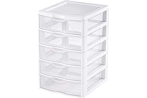 Durable Office Storage Unit for a Tidy Workspace: Sterilite Storage