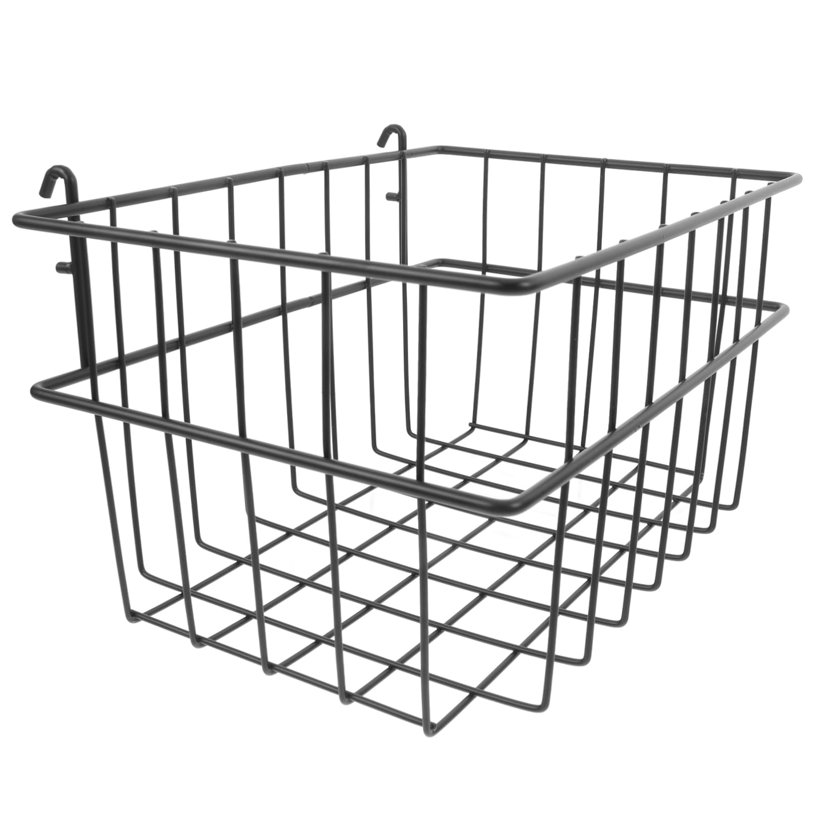 Unomor Pegboard Bins Heavy Duty Storage Baskets Wire Shelf Organizer No Drill Mount Multi-functional Wall Hanging