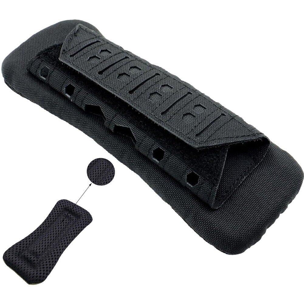 2 Paires De Coussinets D'épaule Tactiques En Maille - Adaptables Aux Sangles Jusqu'à 2,3 Pouces - Pour Gilet, Sac à Dos, Guitare - Confort Renforcé - 3