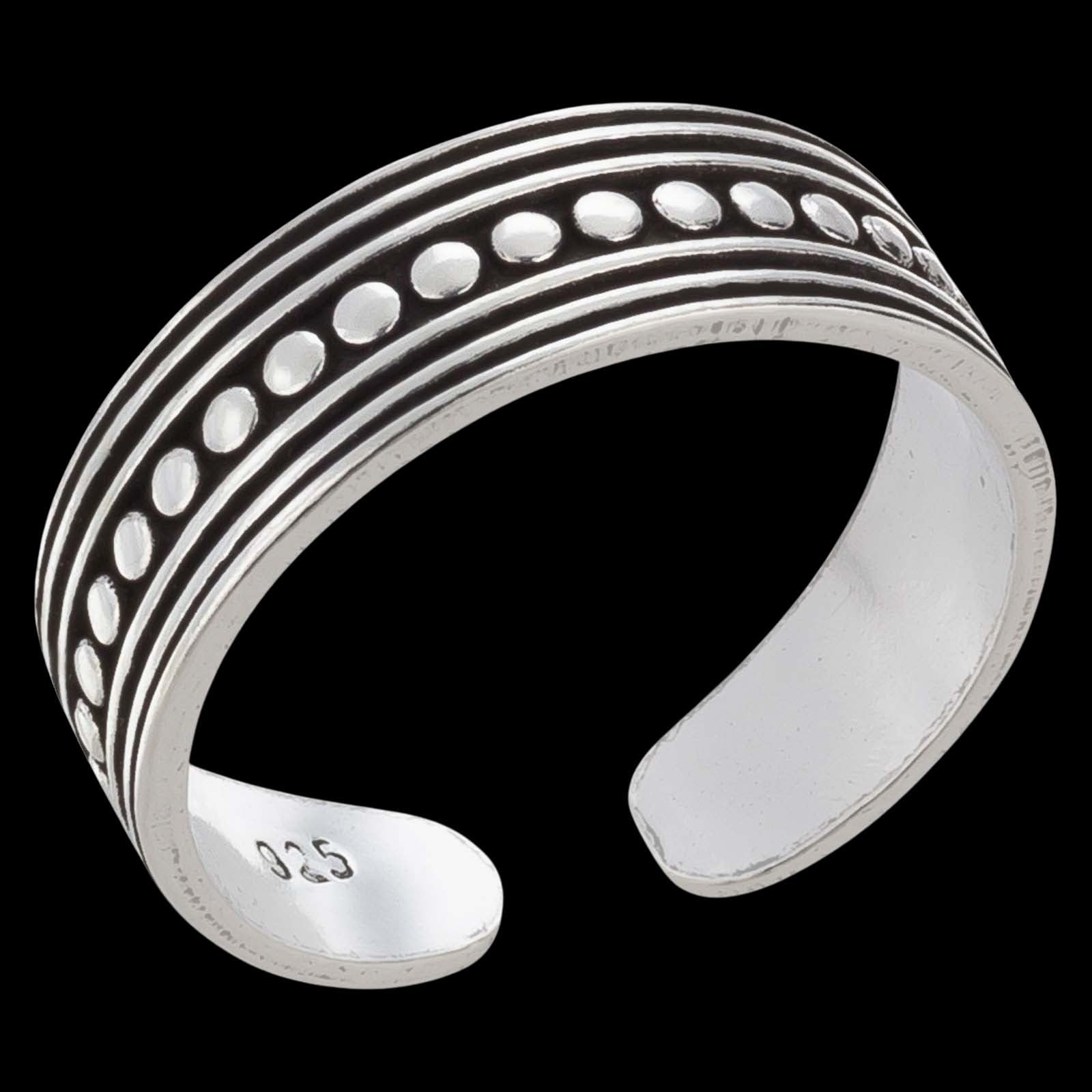 Zehenring Zehring 925 Silber Schmuck Damen Geschenk Fuß Ring verstellbar