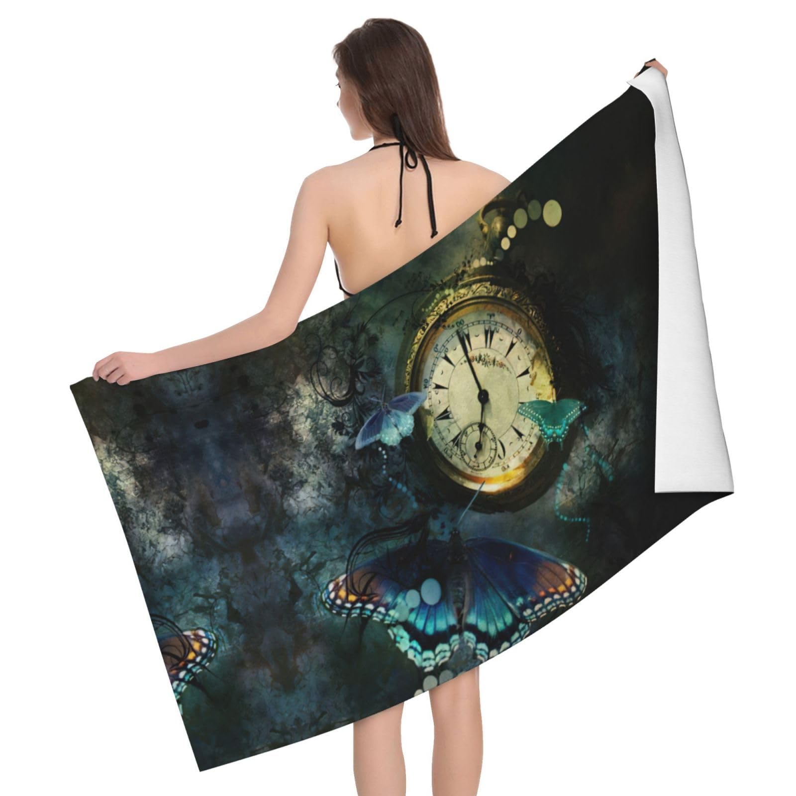 Serviette de bain papillon parfaite pour la douche moderne