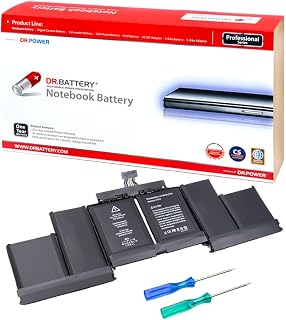 DR BATTERY A1618 A1398 Replacement Battery for Apple MacBook Pro Retina 15" [Mid 2015 Year ONLY]- High Capacity [11.36V / 99.5Wh]