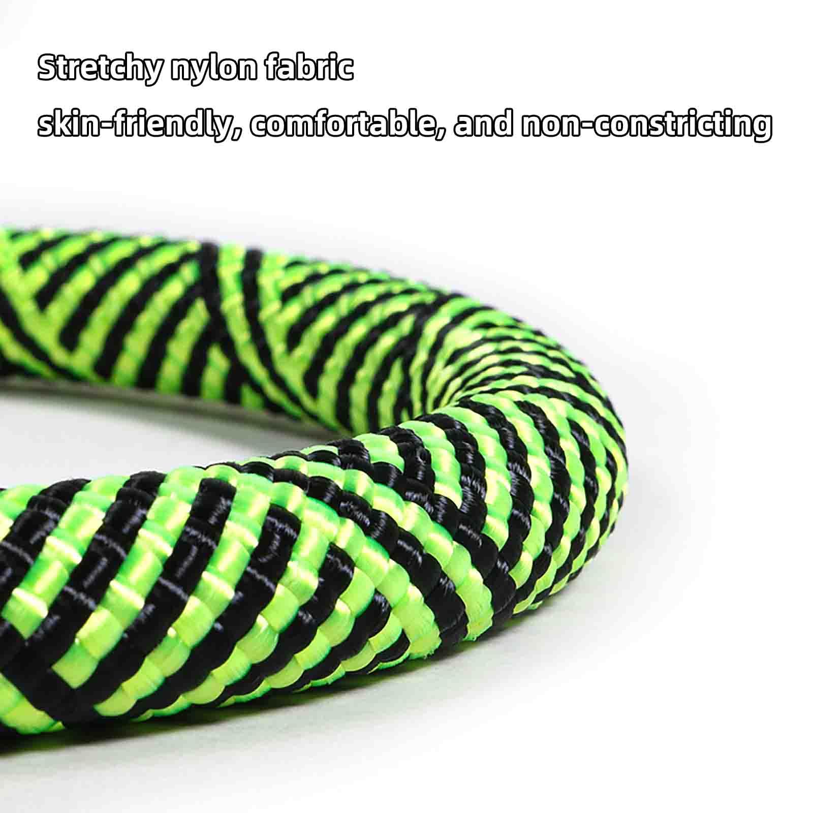 Guinzaglio Per Cani Cane Gatti Taglia Piccola Media Coulisse Gancio (Green,2)