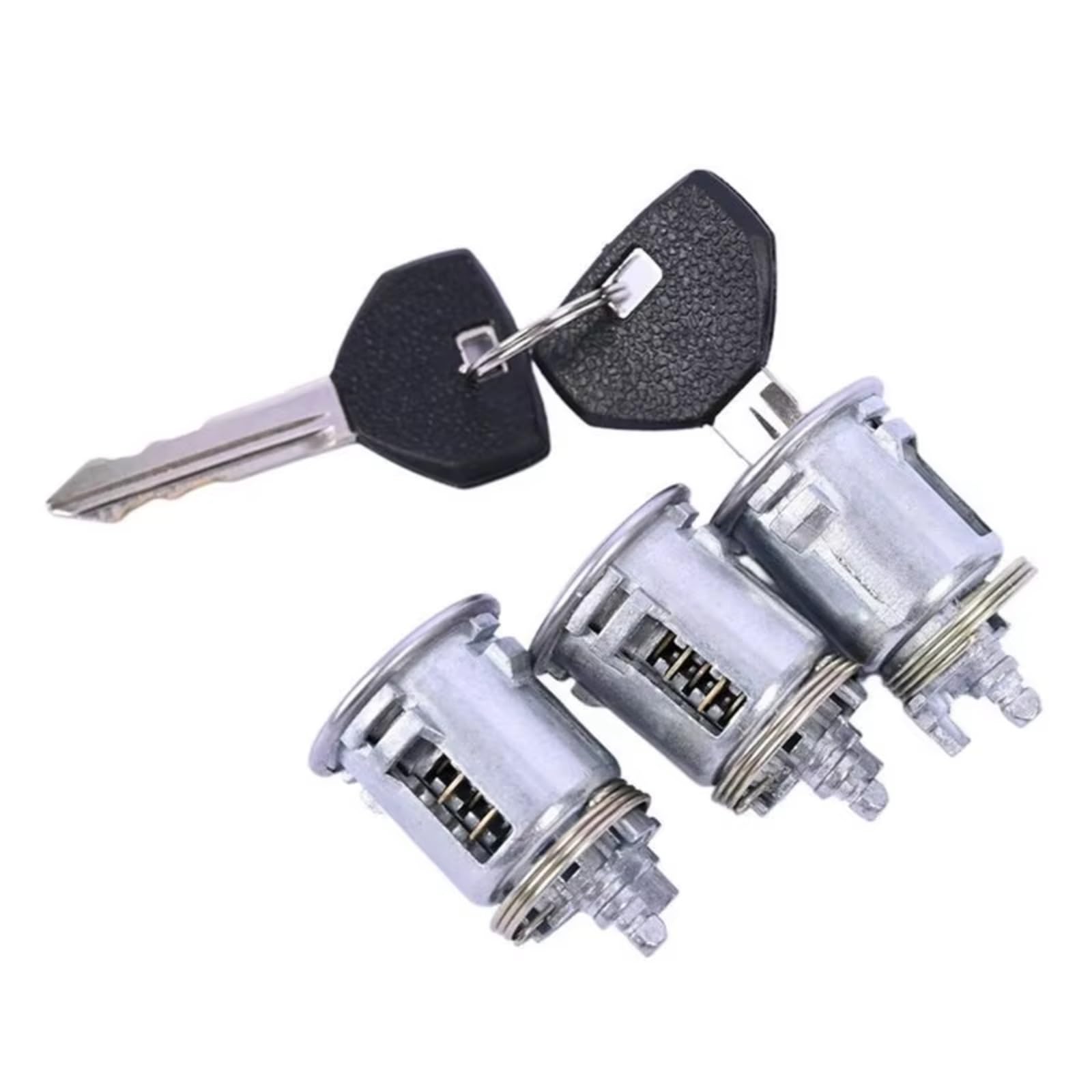 Cilindro contacto con llaves Cerradura Interruptor Encendido Compatible Con JEEP Para WRANGLER TJ 2002-2006 5003843AA Encendido Y Juego Cilindros Cerradura 3 Puertas Con 2 Llaves