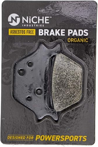 Miniatura 10 de NICHE Juego Pastillas de Freno para Harley-Davidson Dyna Softail Sportster 1100 44063-83D 44082-08 Delanteras traseras Semimetálicas
