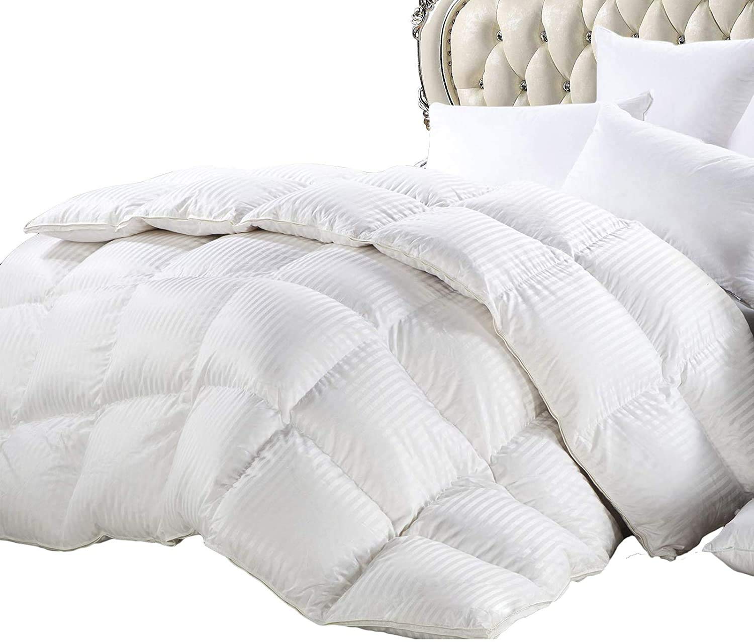 Snugglemore 13.5 Tog Finest Siberian Goose Down Duvet Quilt Ultimate Luxury 90% Down 10% Feather (Single)