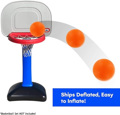 Miniatura 4 de Botabee - Set of 2 Kids Basketball - 6 Inch Mini Rubber Ball for Little Tikes - Toddler Balls for Indoor/Outdoor Play - Ideal Gift Toy for Boys -