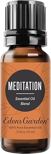 Edens Garden Mezcla de aceites esenciales de meditación 100% puro, grado premium, sin diluir, natural, terapéutico, aromaterapia, lo mejor para
