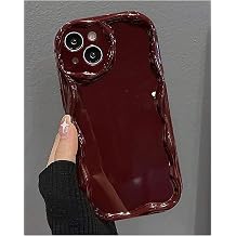 iPhone 13/14 Uyumlu Kenarlar  Dalgal  Kabartmal  K l f, Vi ne