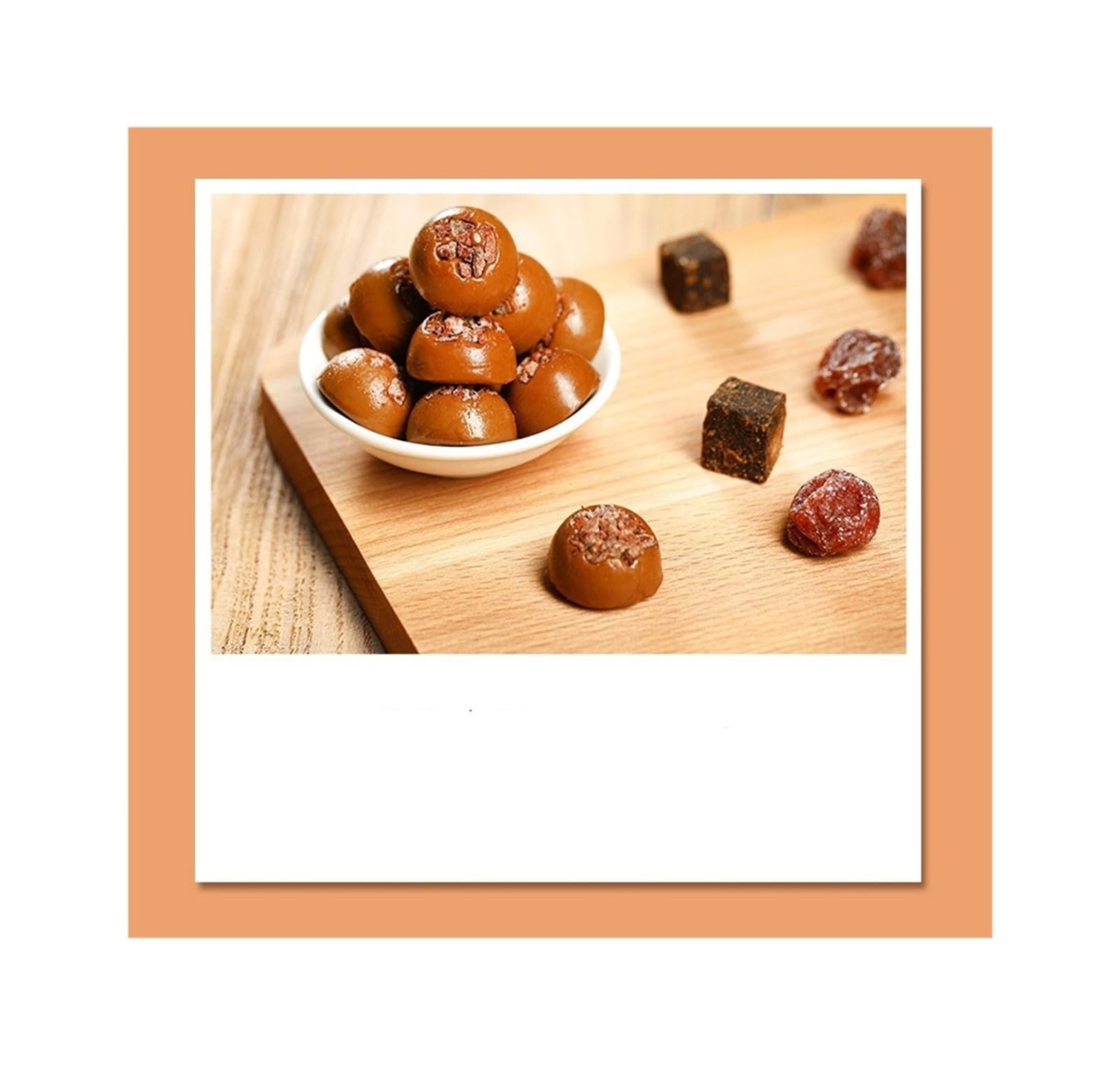 468 g de caramelos de ciruela y azúcar moreno, un regalo nostálgico agridulce, perfecto for bodas y meriendas diarias.