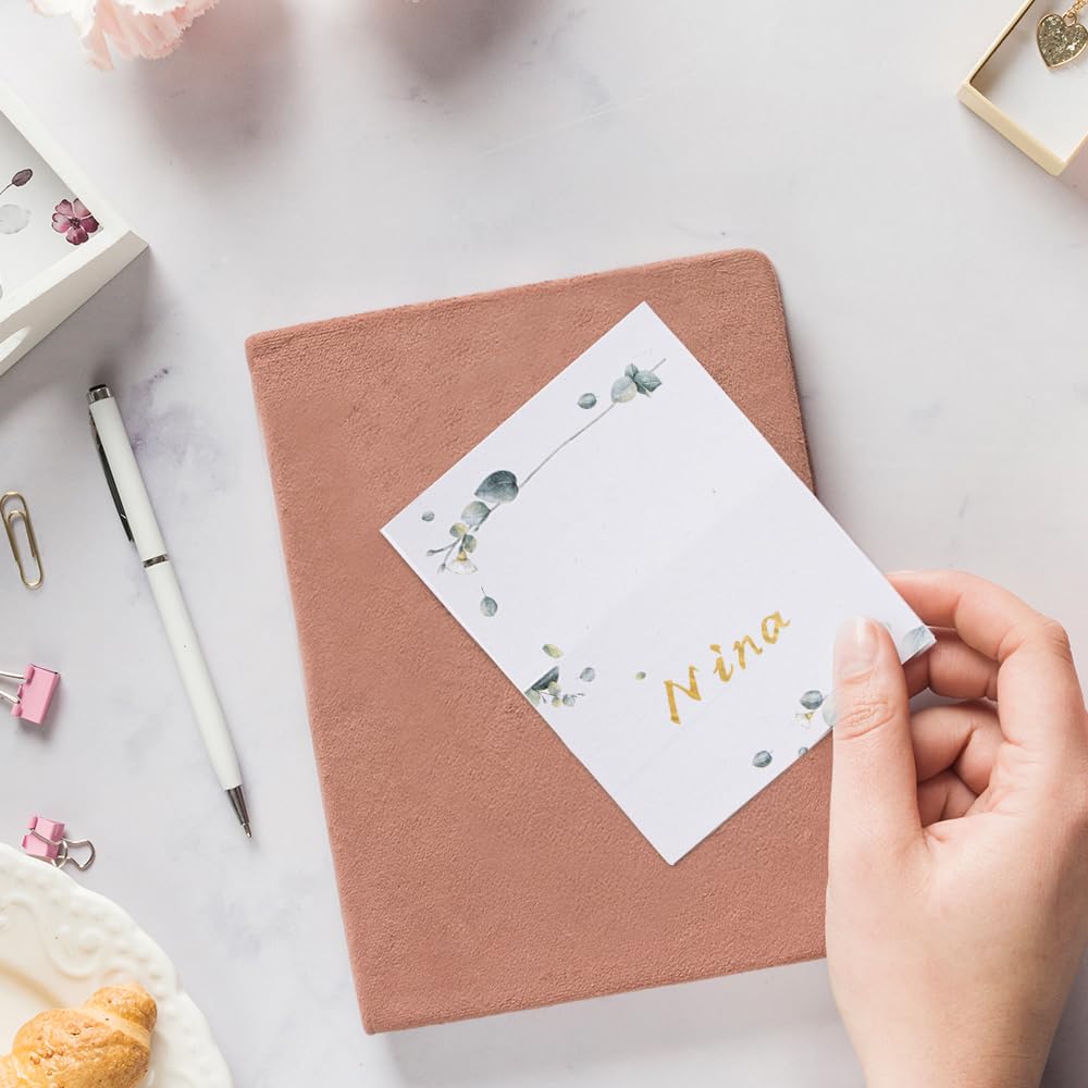 Lot De 50 Cartons De Table, Cartes Noinatives, à étiqueter, En Papier