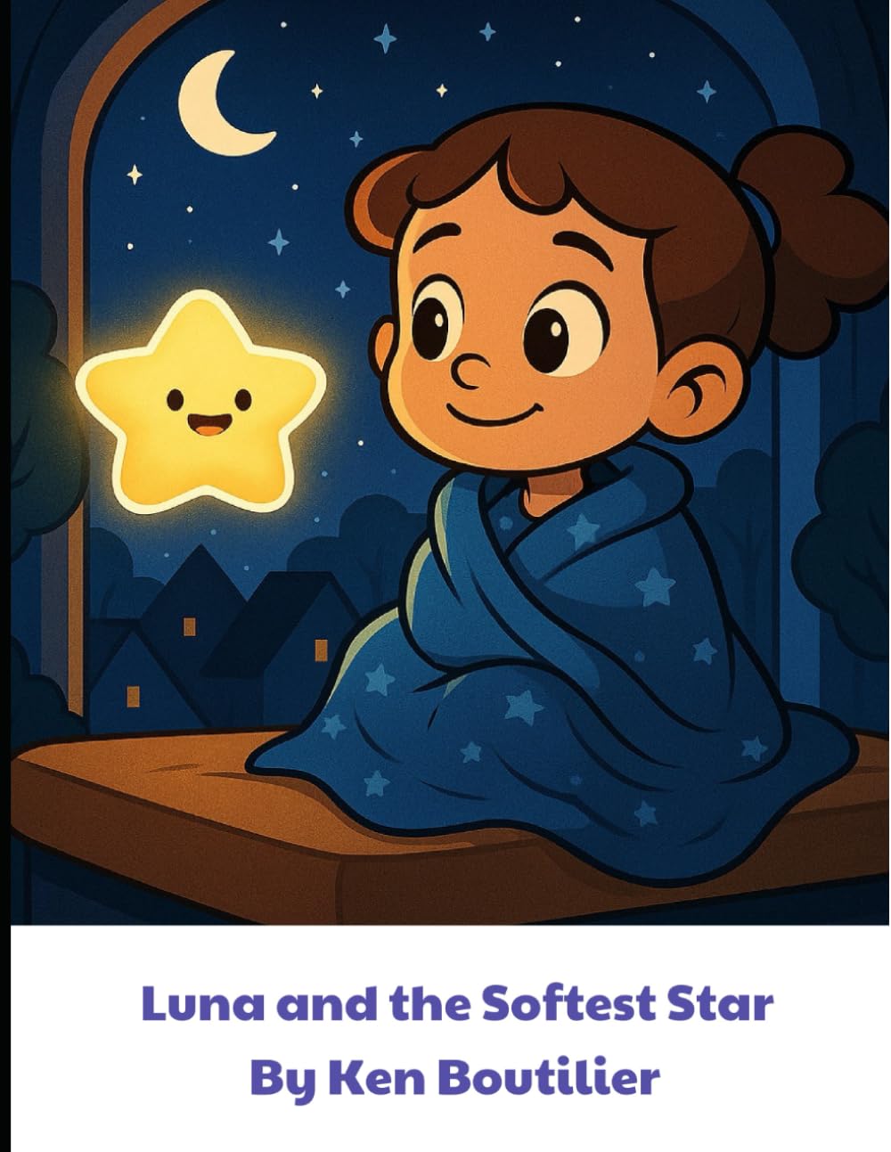 Luna And The Softest Star: A Gentle Bedtime Story About Stars, Kindness, and Falling Asleep