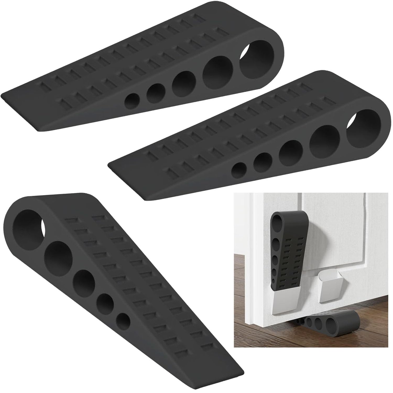 Rubber Door Stop Wedge