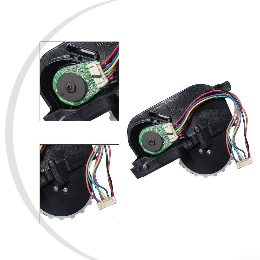 Assemblaggio per ruota Motore per Midea VCR08 MR09 Ricambio Assemblaggio(L and R wheel)