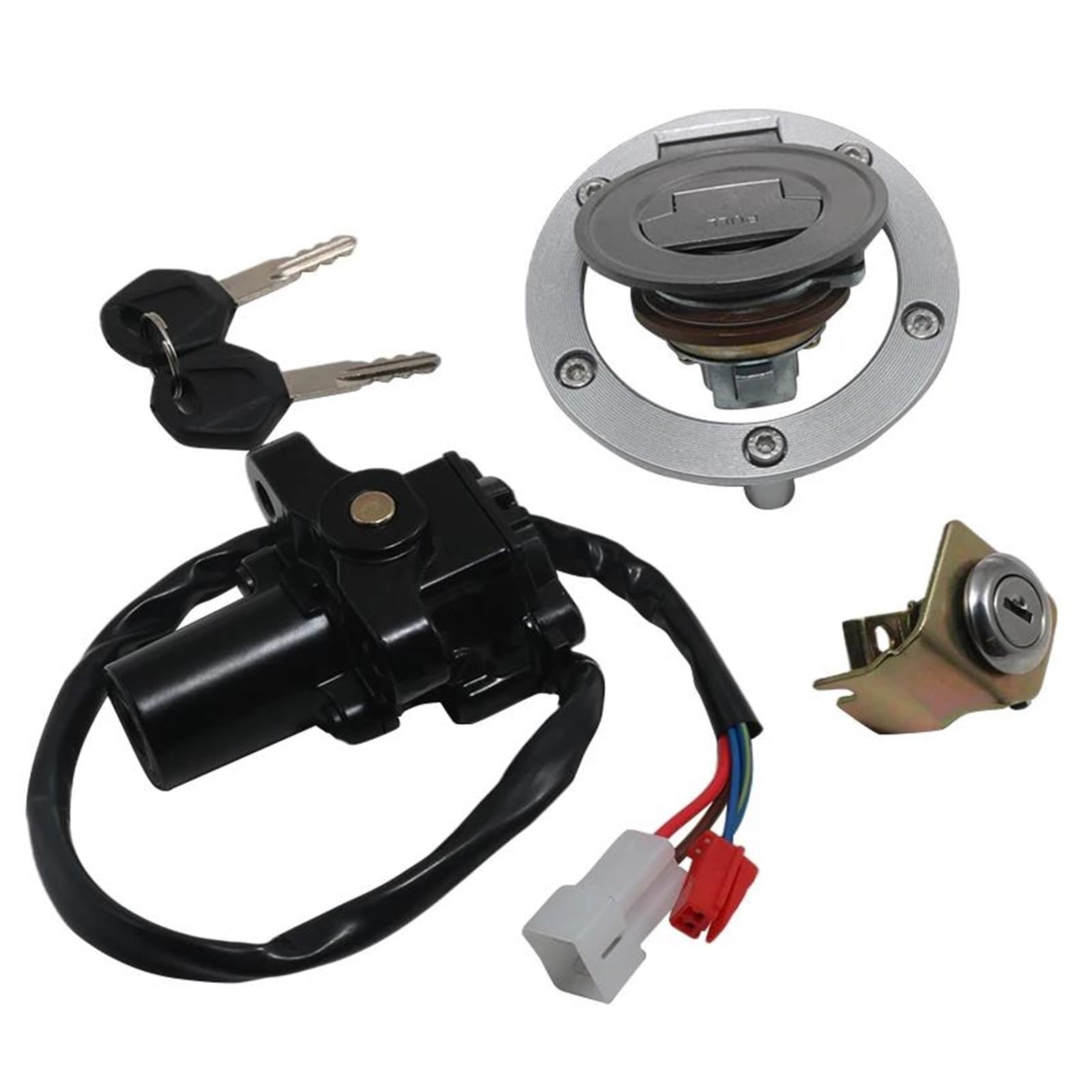 Couvercle de réservoir carburant moto en alliage durable pour Yamaha MT01
