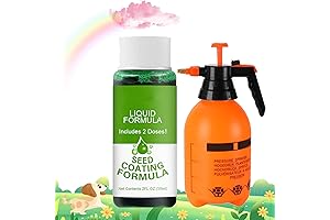 Greenrevive Hydroseeding Lawn Liquid Spray: Cowboy Green Grass Seed Lawn Spray for...