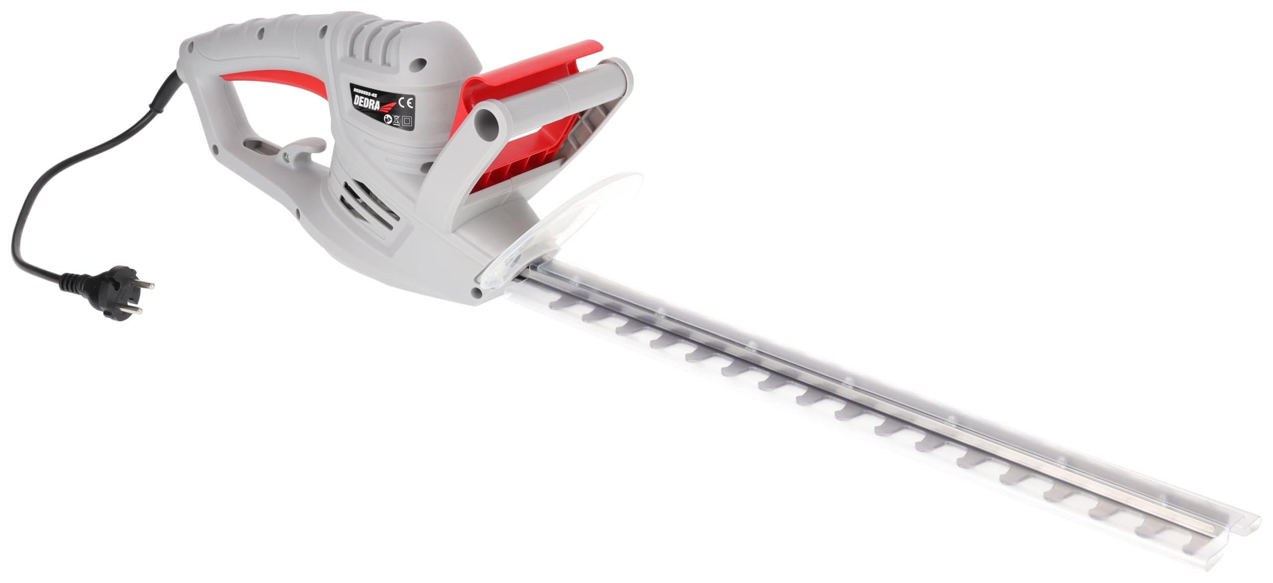Elektrische Heckenschere Garden DEDRA DED8692-45 510/450 mm 450 W, mit Handschutz, bis zu 16 mm Durchmesser, Messer: Manganstahl Mn6, Führungsschiene: Stahl, leichte Konstruktion