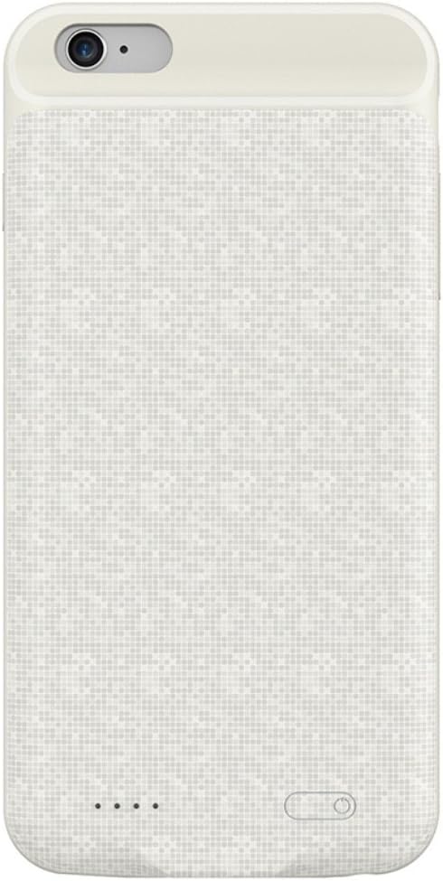 BASEUS PLAID BACKPACK POWER BANK CASE - White - 2500mAh for iP7