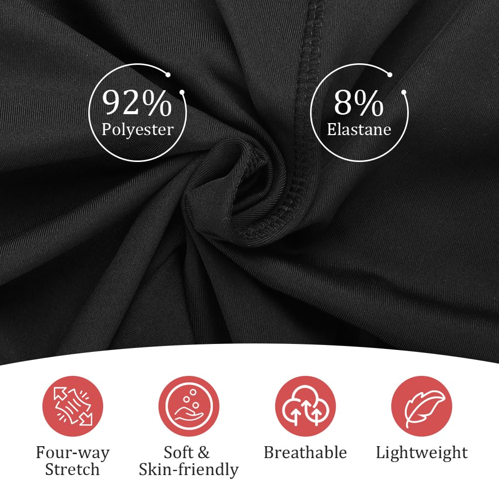 flintronic Pantaloni Svasati Leggins a Zampa da Donna, Pantaloni Bootleg Elasticizzati, Leggings Svasati a Vita Alta con Tasche per Lavoro, Sport e Casual