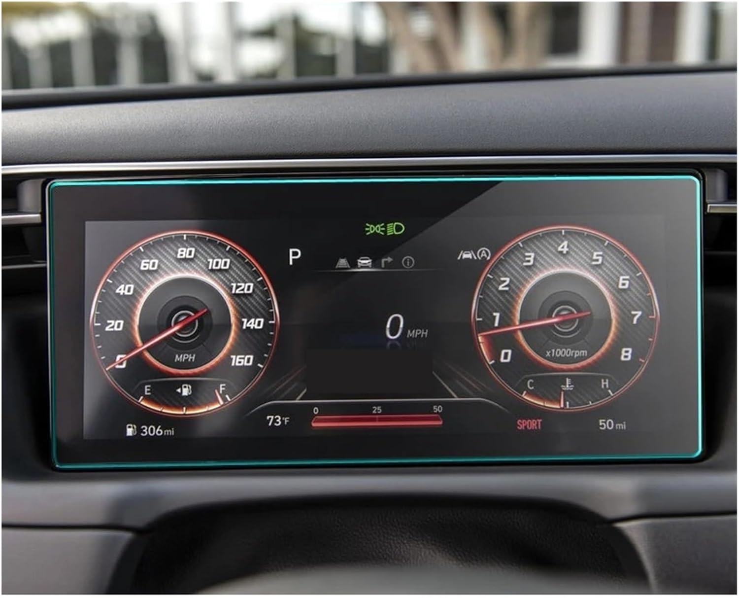 エアコンナビフィルム ヒュンダイ用 ツーソン用 NX4用 2021用 車用スクリーンプロテクター 計器パネルスクリーン 自動車内装ア