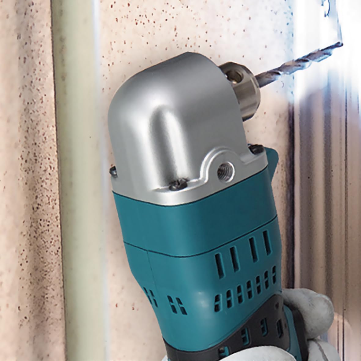 Makita DDA350Z Akku Winkelbohrmaschine 18 V, ohne Akku, ohne Ladegerät, Lithium Ionen, Blau, Schwarz