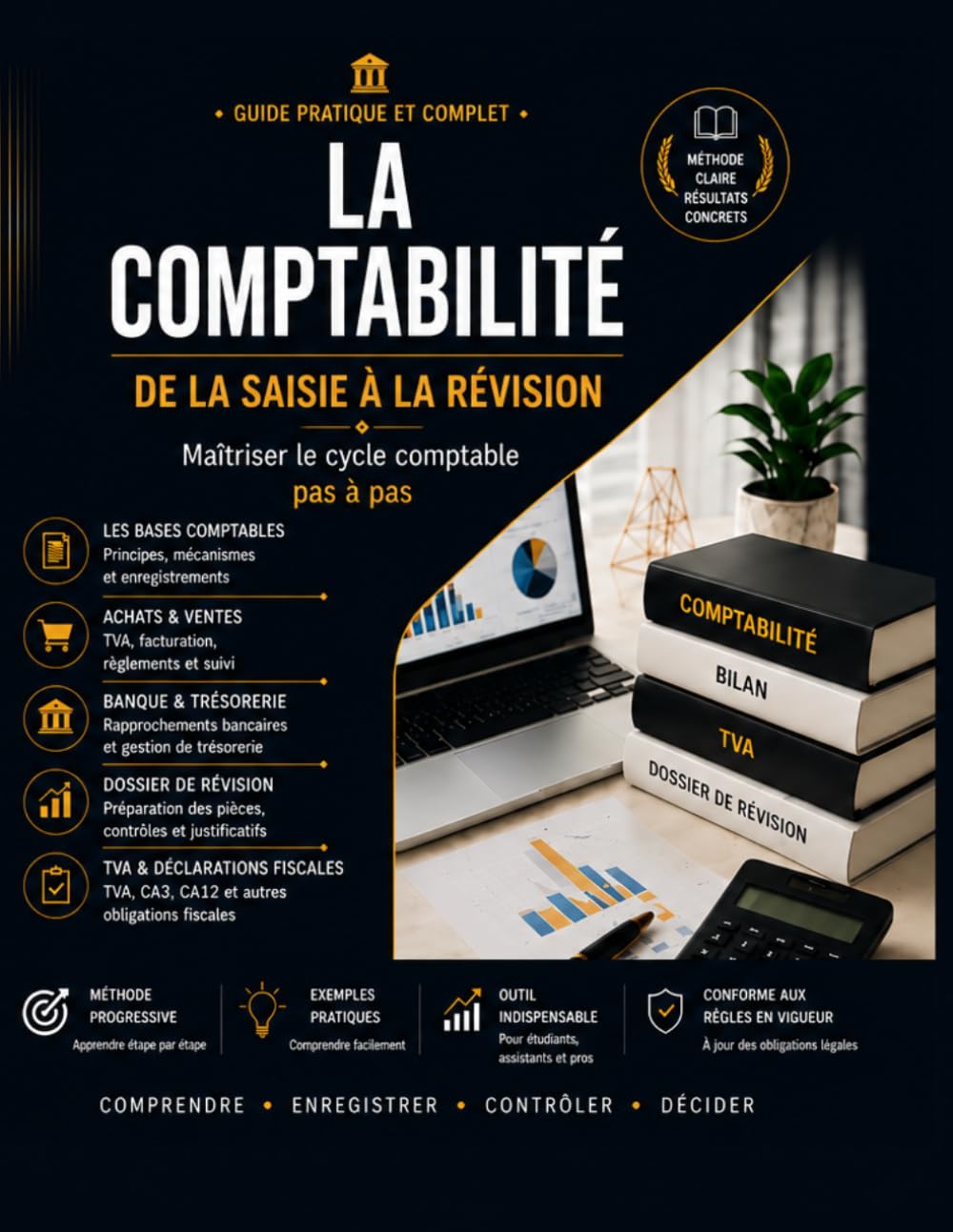 La Comptabilité de la Saisie à la Révision: Maîtriser le cycle comptable pas à pas