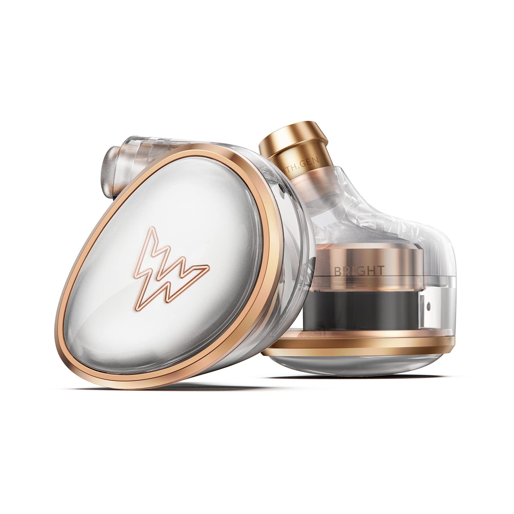 Whizzer HE01 słuchawki z monitorem dousznym, słuchawki HiFi IEM z odłączanym kablem, zestaw słuchawkowy muzyk z dynamicznym sterownikiem, słuchawki HiFi do smartfonów i odtwarzaczy audio