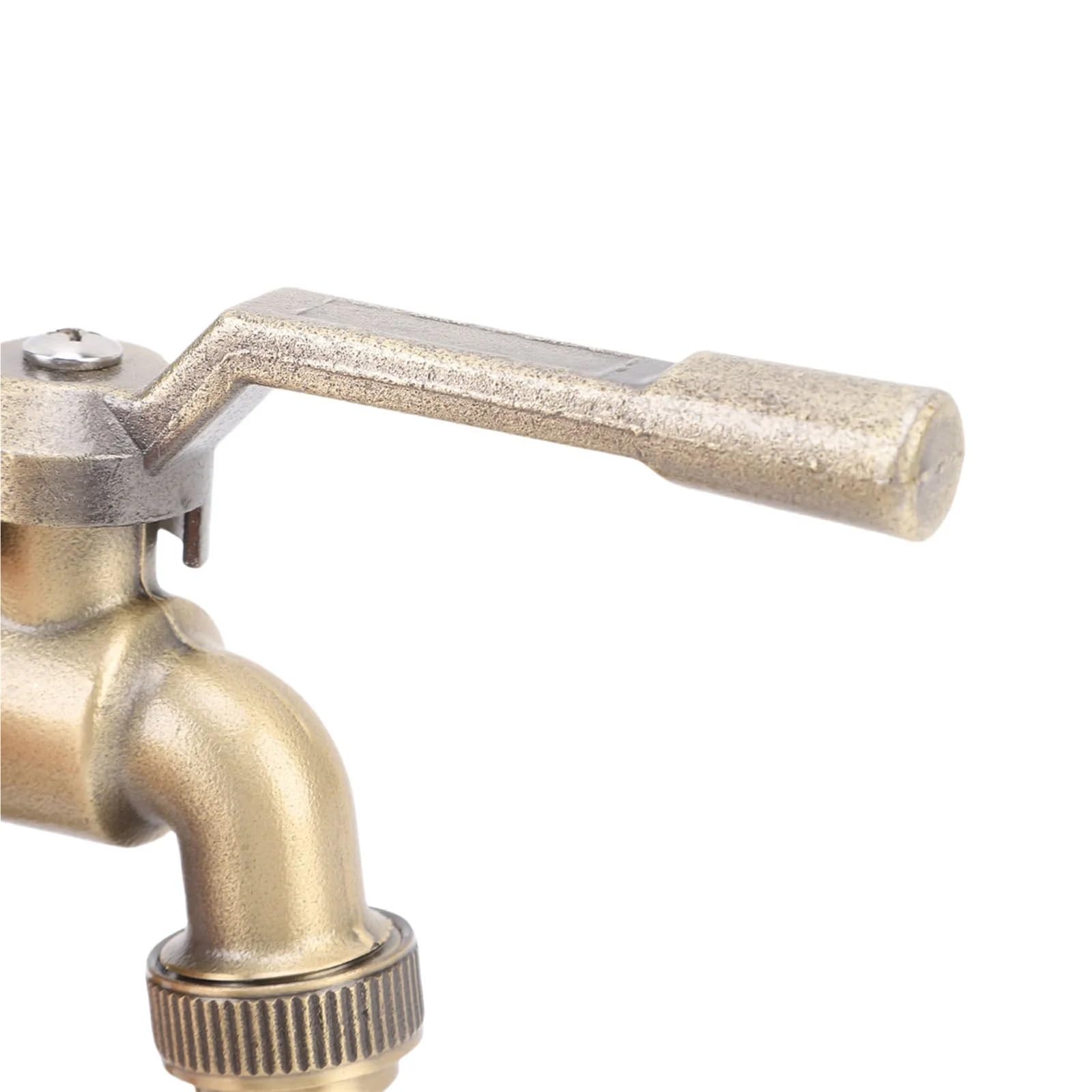 Rubinetto per Acqua Esterno, Controllo Indipendente efficiente, 1 Uscita su 2, valvole a Sfera in Ottone multifunzionali, Rubinetto per Balcone di casa