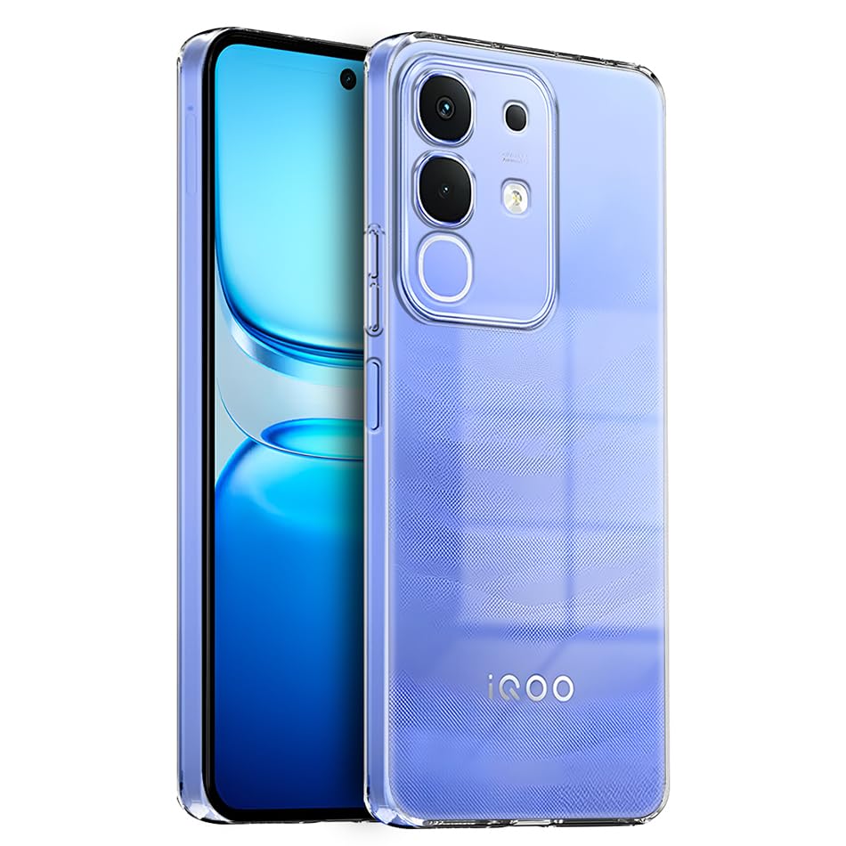 Fashionury Crystal Clear Case for iQOO Z10x 5G - Image 1