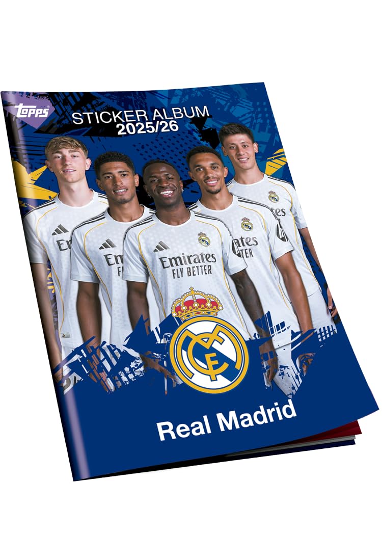 Real Madrid Sticker Album 2025/​26 - Edizione Ufficiale Topps - Set Completo