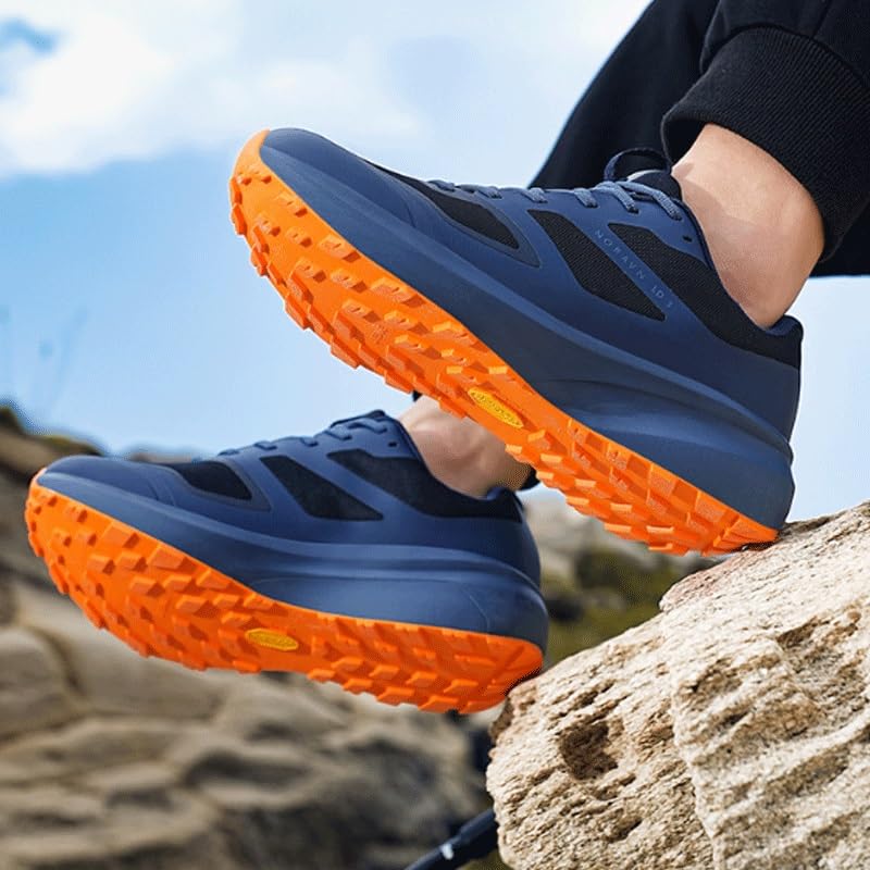 Mens Oxfords Shoes Waterproof Outdoor Hiking Shoes2