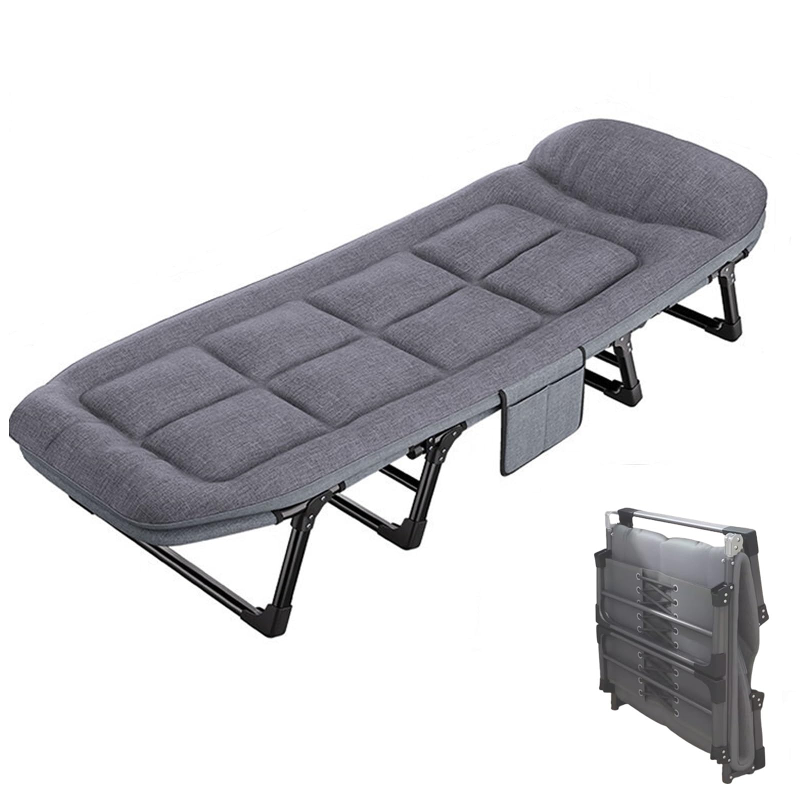 Amazon.com: Folding Bed with Mattress for Adults, Rollaway Beds