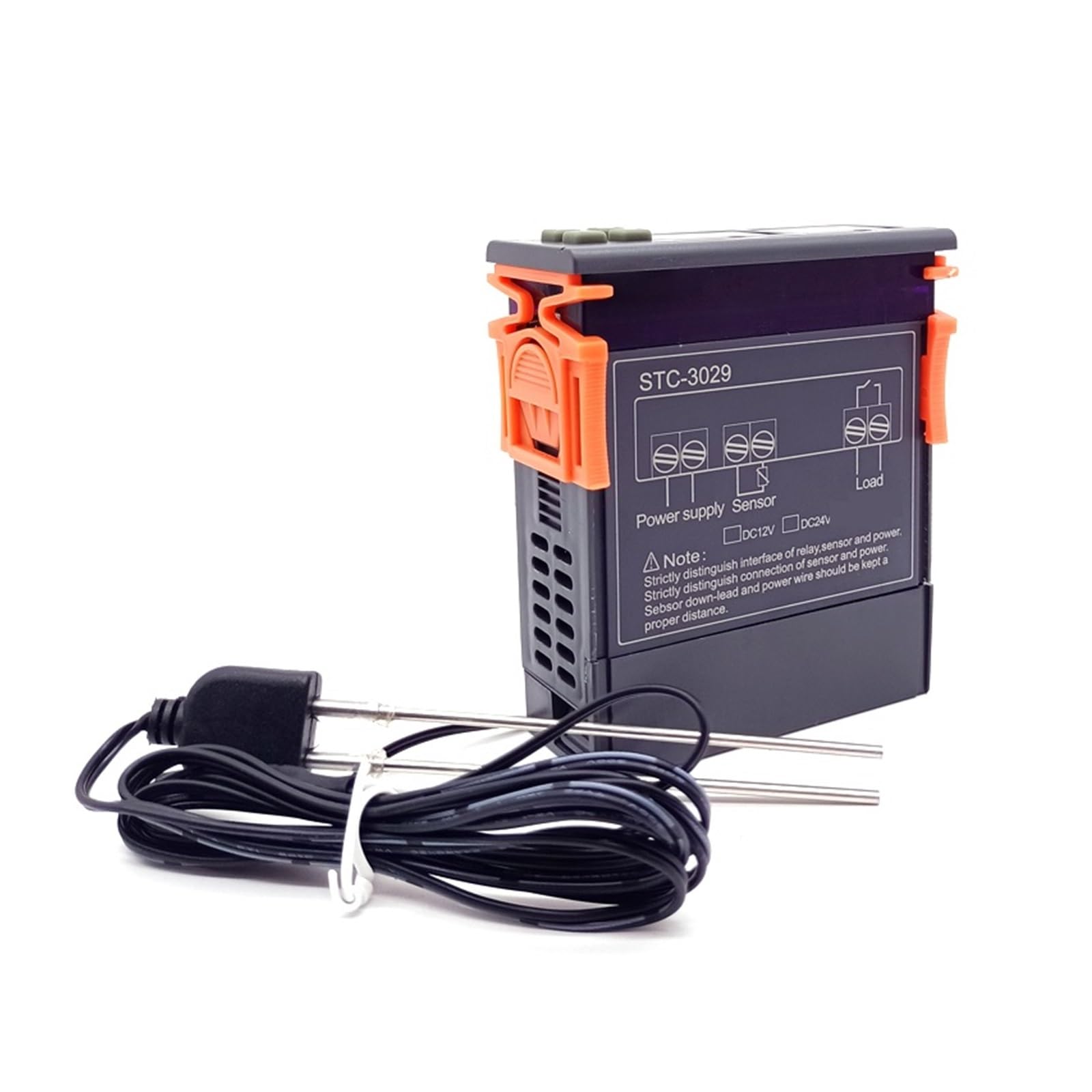 Medidor De Humedad Controlador de humedad del suelo Invernadero Controlador de temperatura y humedad del suelo Monitor de cotización del suelo(STC-3029 AC)
