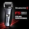 Remington F5 Power Series afeitadora de láminas, para hombre, recargable inalámbrica, con recortador emergente, tecnología Pivot & FlexFoil, diseño ligero, color negro 2