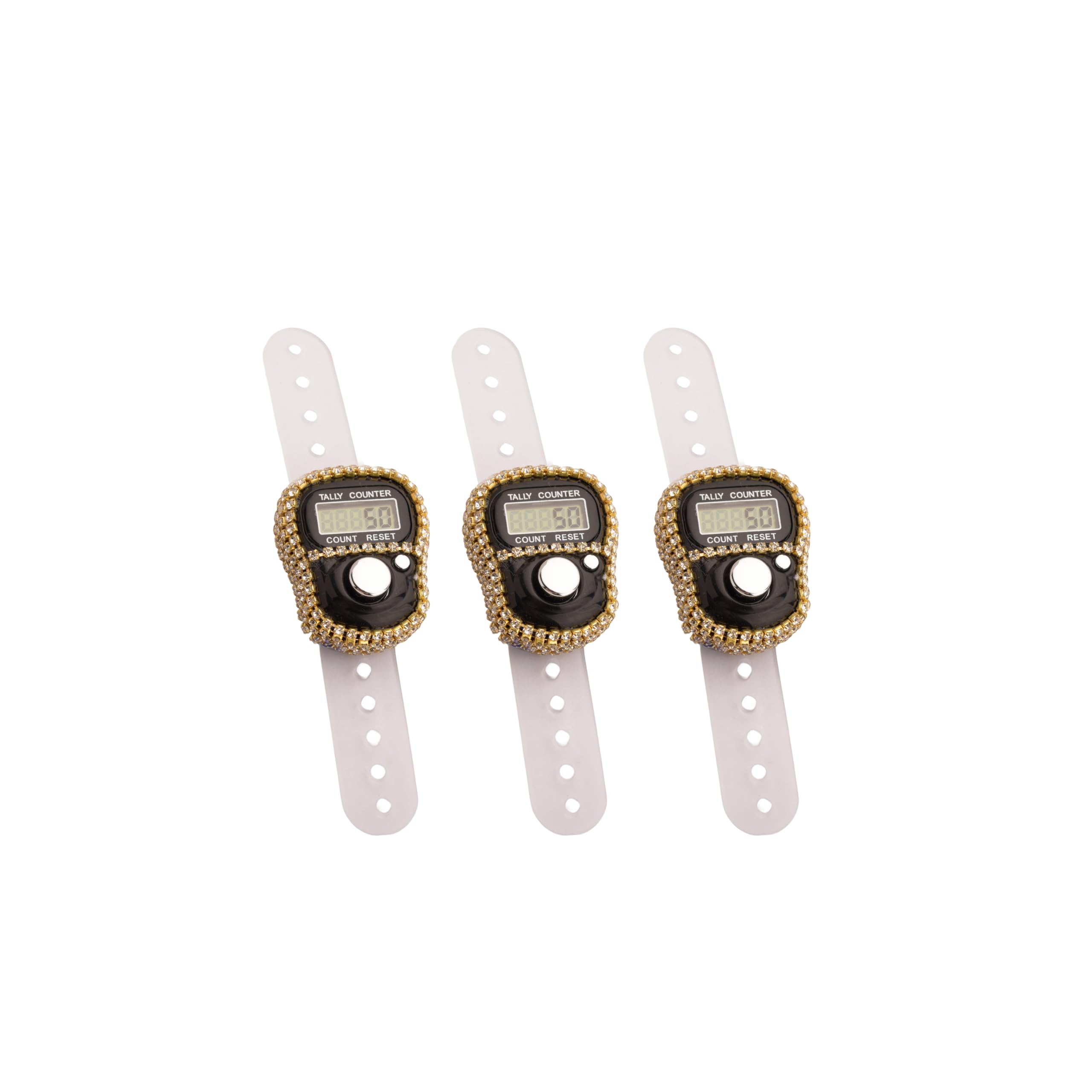 Antar Namastra Agni Digital Set of 3 Japa Counter | 5-Digit Finger Clicker Counter for Mantra Jaap, Meditation, Yoga & Daily Prayer, Black-image-33