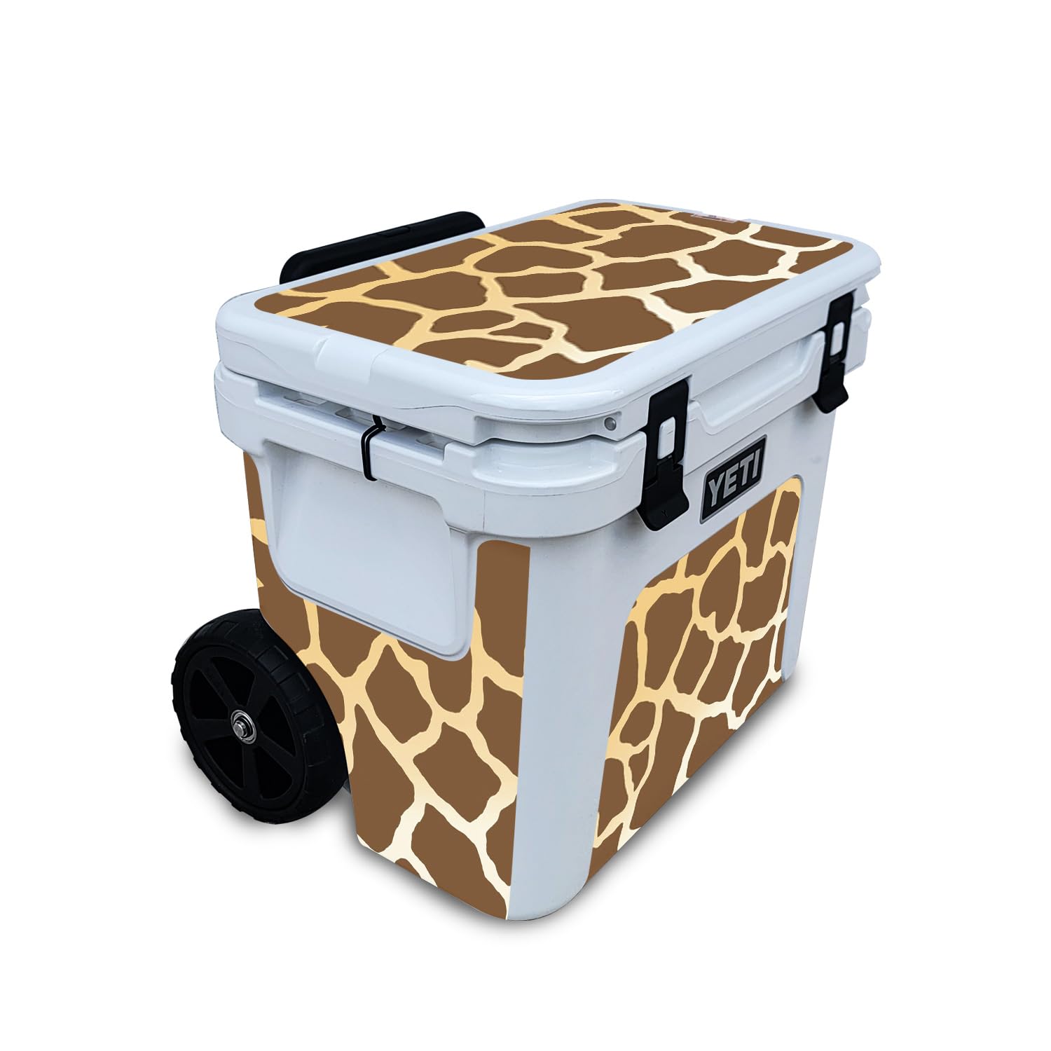 Skin Compatible with Yeti Roadie 32 Wheeled Cooler - Giraffe - Premium 3M Vinyl Protective Wrap Decal Cover - Easy to Apply | Crafted in The USA by MightySkins