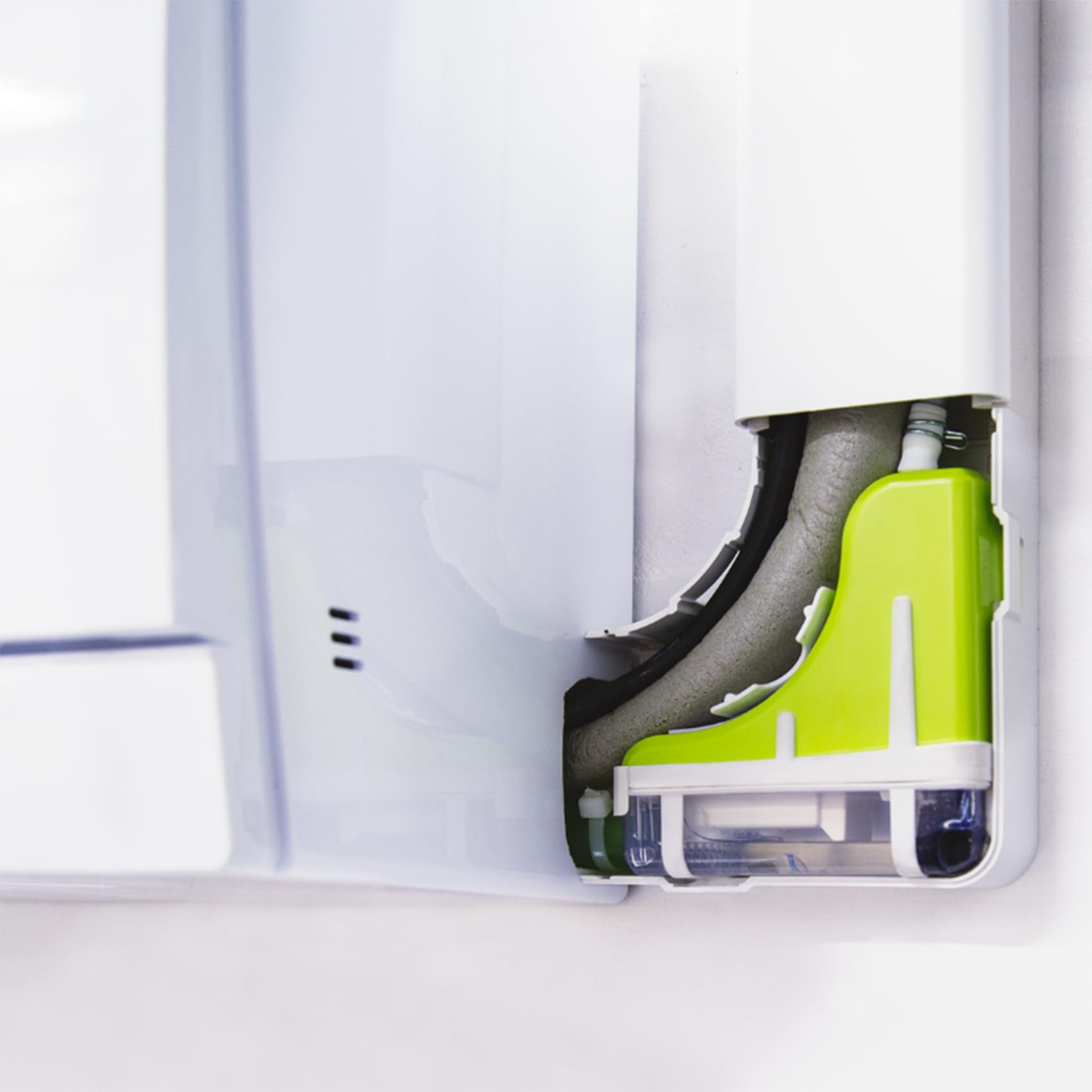 Aspen Pumps Silent+ Mini Lime FP3472/5 - Pompa Scarico Condensa con Canalina EuroSplit 80x60 mm Colore Avorio Chiaro