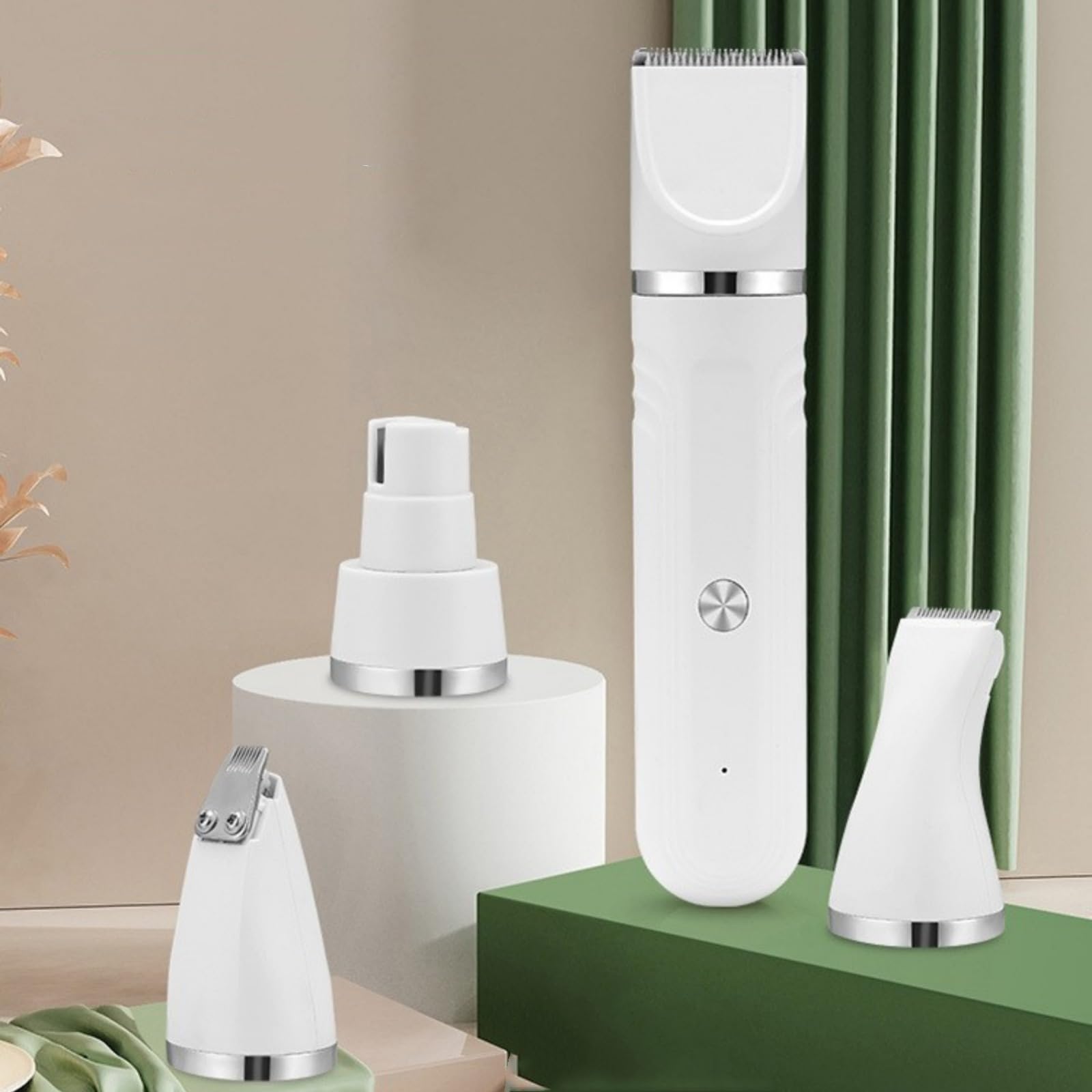 TECKEEN All-in-One Dog Grooming Kit, Cordless Rechargeable Grooming Shavers for Small Dogs and Cats