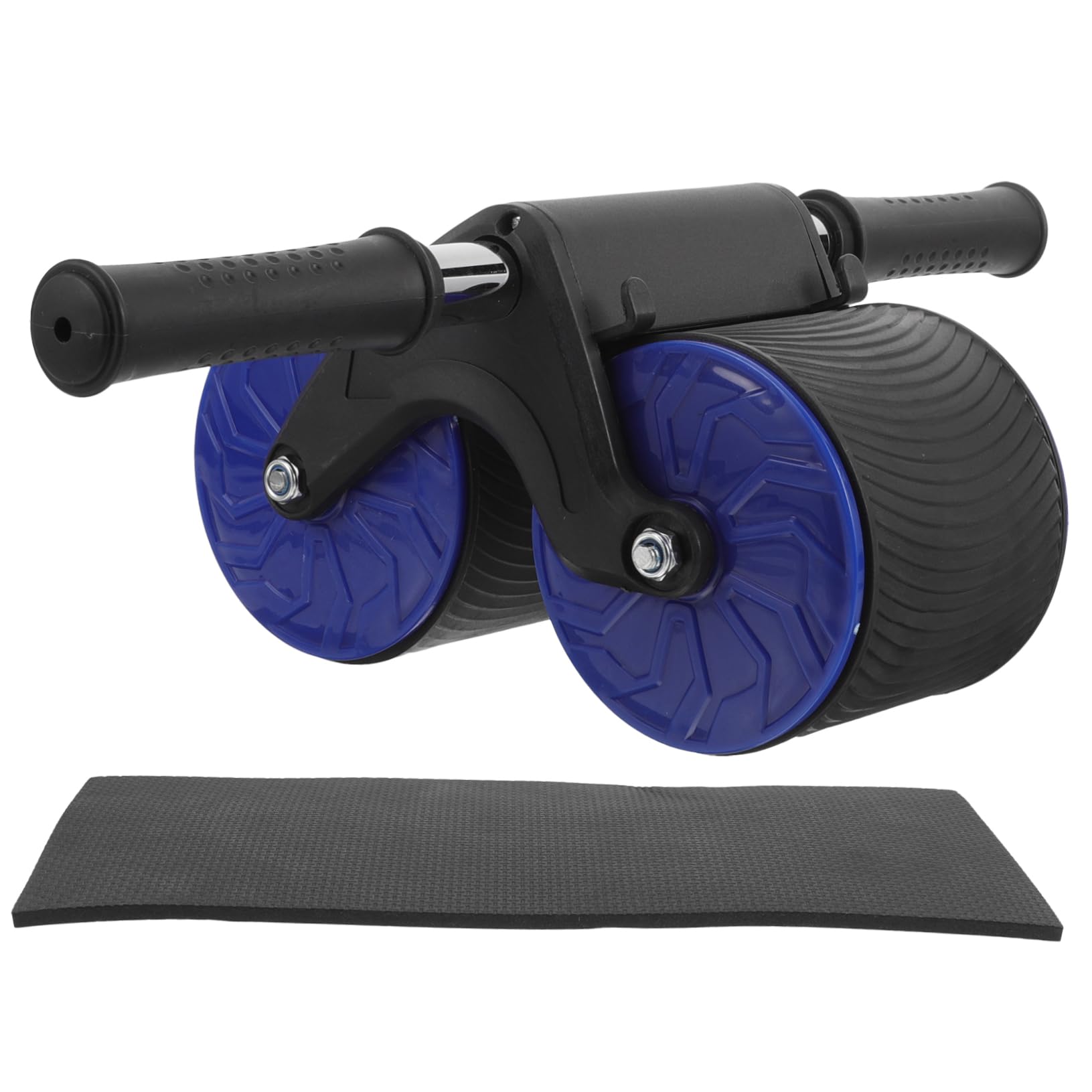 POPETPOP Ruota Addominale Fitness Con Due Rotelle Per Allenamento Muscolare Addominale e Gambe Attrezzo Per Yoga e Esercizi Fisici Casa Realizzato Con Tecnologia Professionale Per Durata
