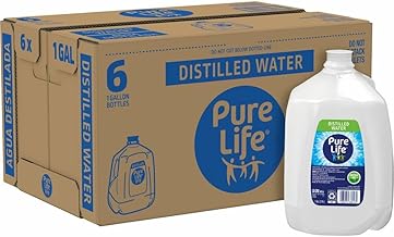 Pure Life Distilled Water, Kosher, 128 Fluid Ounce (Pack of 6)