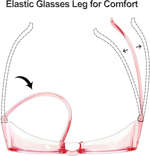 Miniatura 6 de PSI Gafas de seguridad antivaho para mujeres y hombres, bonitas gafas de seguridad elegantes de laboratorio para enfermeras, gafas protectoras para
