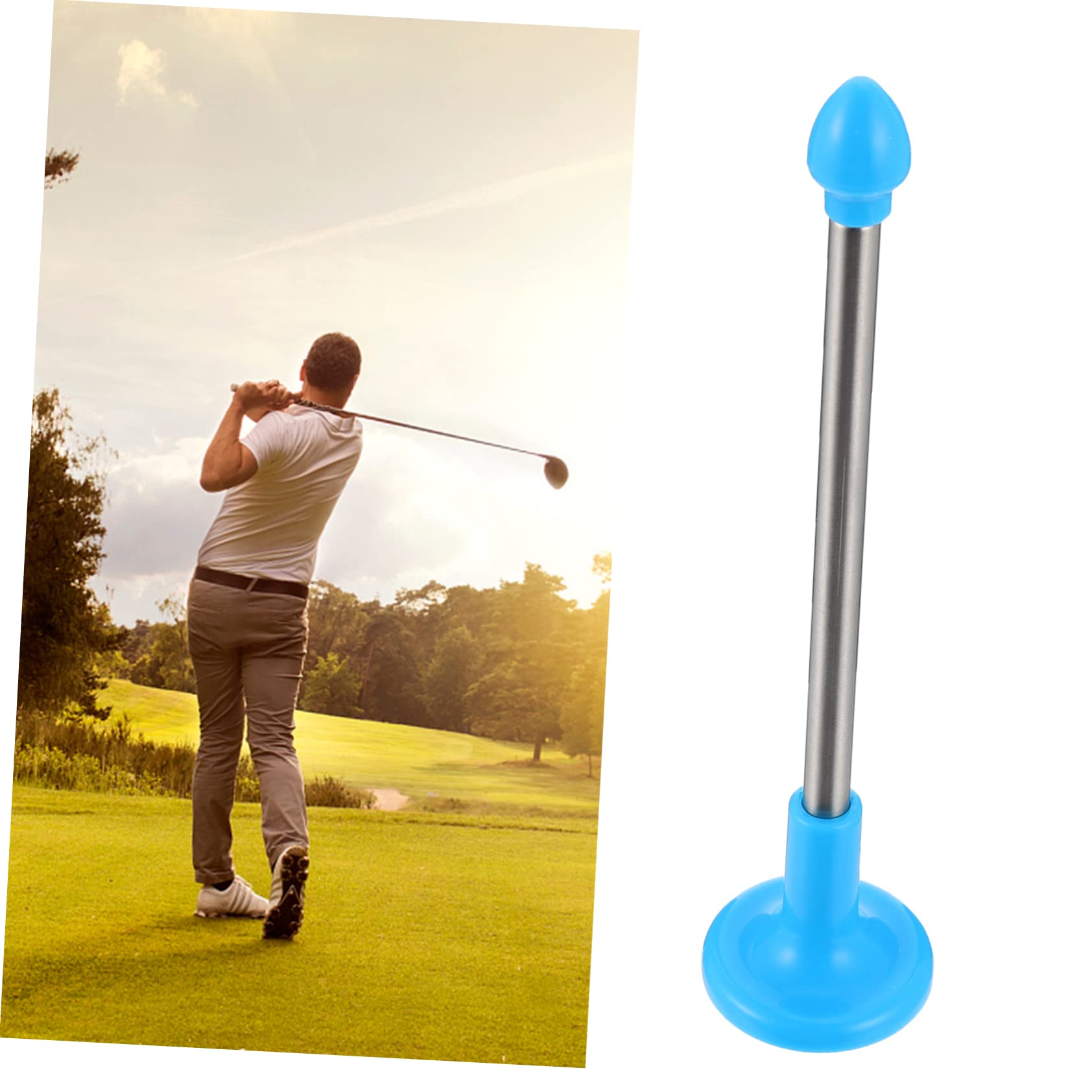 Golf-Anzeige Beginner schulanfänger Golf Ausrichtungsstäbe -Ausrichtungsstäbe magnetisches Lie- -Werkzeug Magnete Schwunghilfestange Ausrichtungsstange Glasfaser
