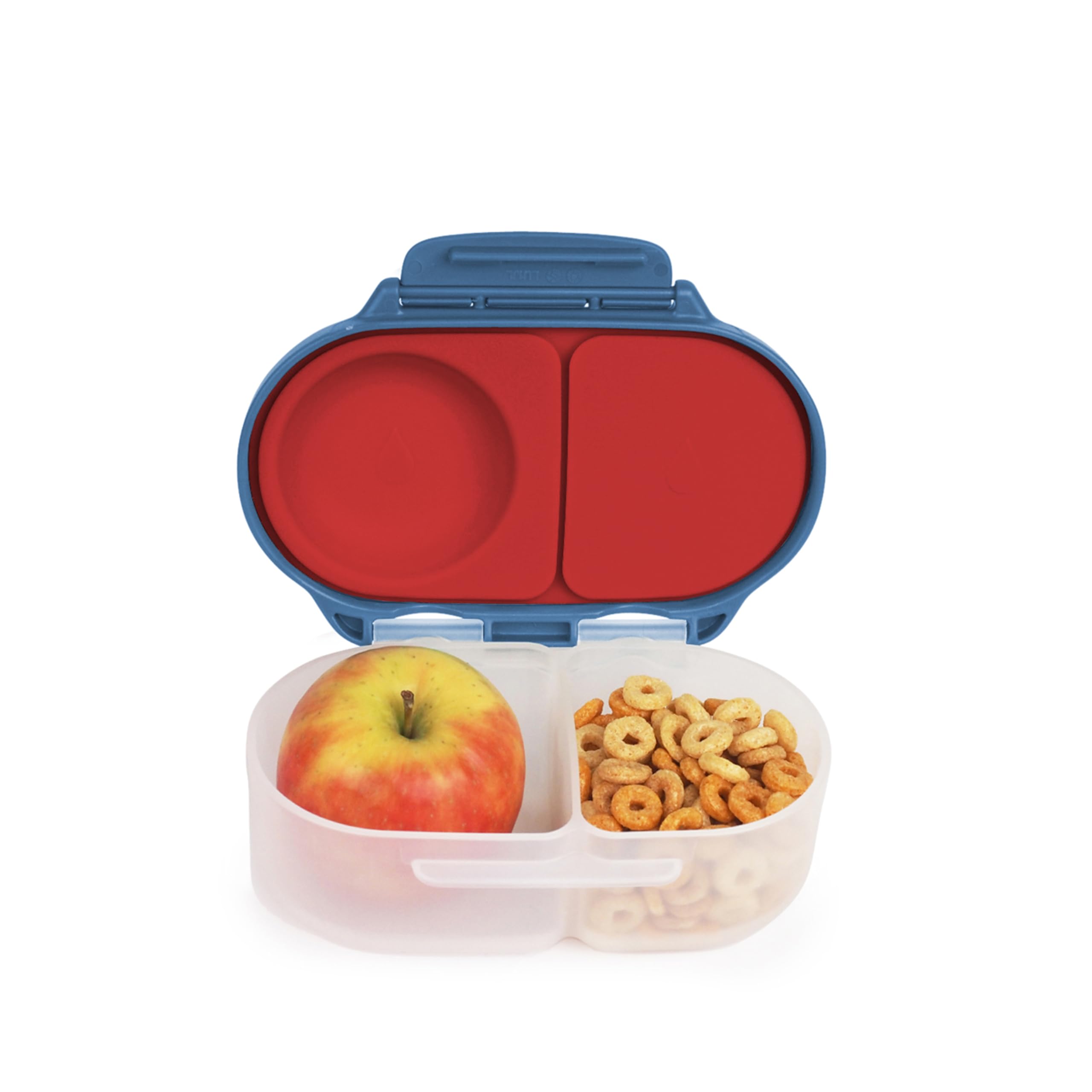b.box Porta Merenda Mini Bento Box 2 Scomparti a Prova di Perdite Lunch Box Bambini Senza BPA
