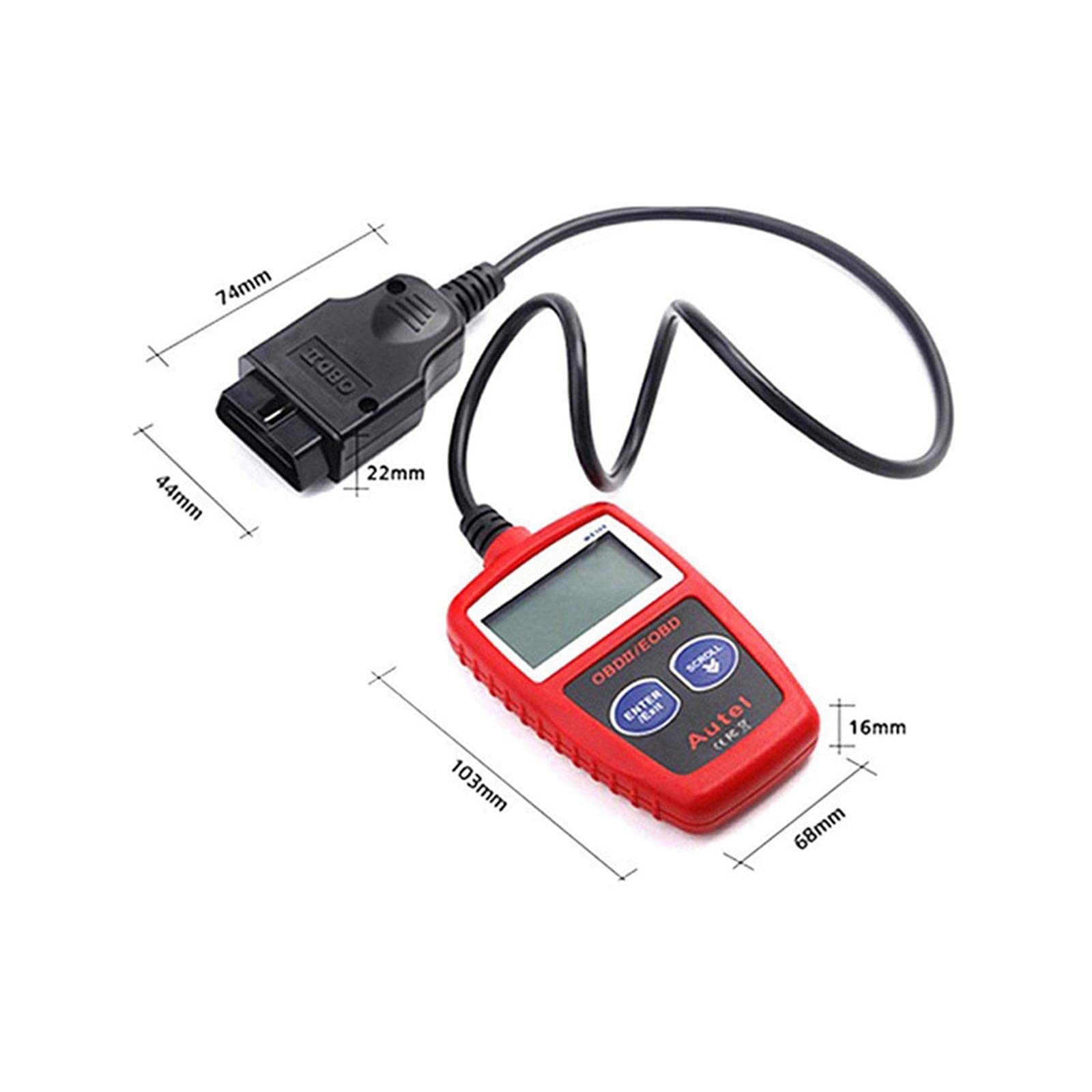 Lettore Codici Diagnostico Auto Strumento Lettore Analisi Veicoli Portatile Recupero Codici Specifici Funzione Emissioni Adatto