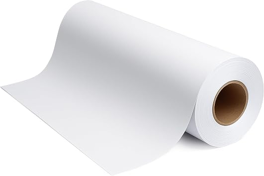 K-ENG17500-4 Engineering Plotter Paper Rolls 17" x 500 20# Bond, Taped Wide Format Printer Paper, Smooth White, 4 Rolls for CAD, Architecture & Engineering Prints