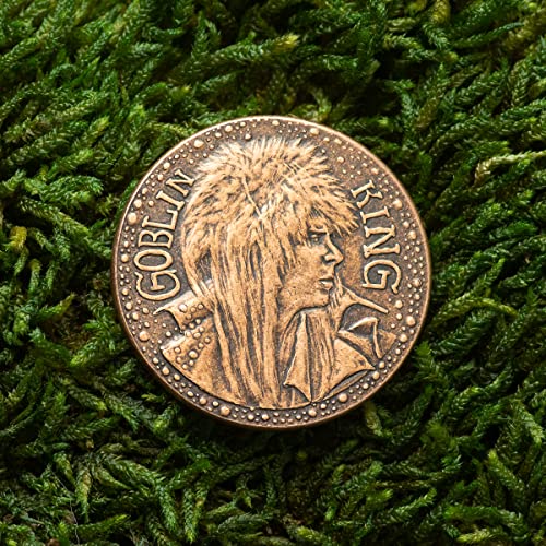 Moneda de Cobre Labyrinth Goblin King Jareth miniatura 5